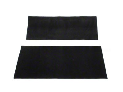 SpeedForm Rear Seat Delete Kit; Charcoal (99-04 Mustang Coupe)