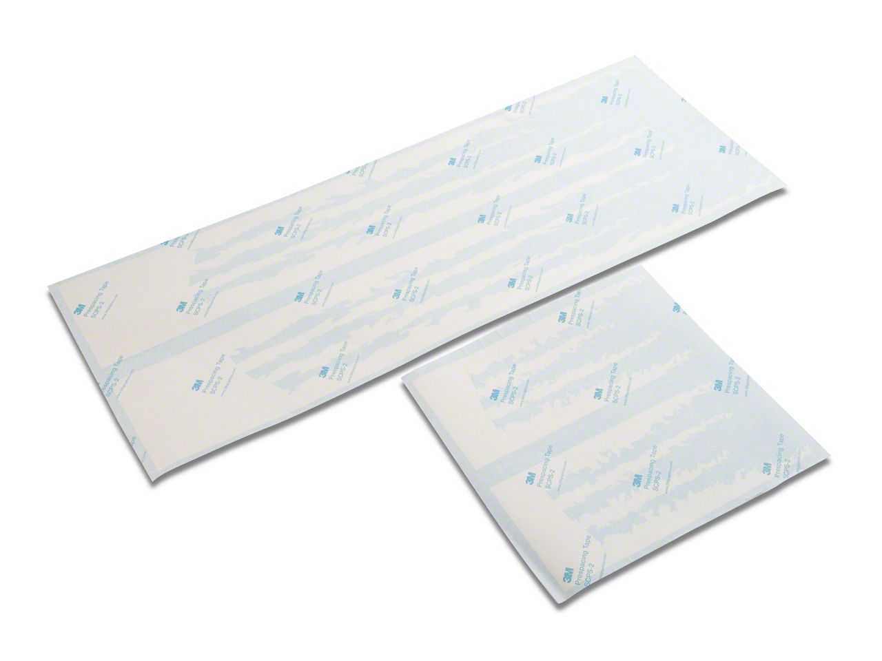 SEC10 Mustang Shredded Full Length Stripes; White 427448 (05-09