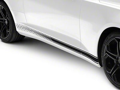 SpeedForm Dashed Rocker Stripes; Gloss Black (Universal; Some Adaptation May Be Required)