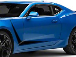 SEC10 Side Accent Stripes; Gloss Black (10-24 Camaro)