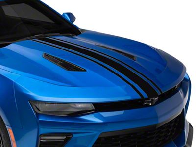 SEC10 Universal Hood Stripes; Gloss Black (Universal; Some Adaptation May Be Required)