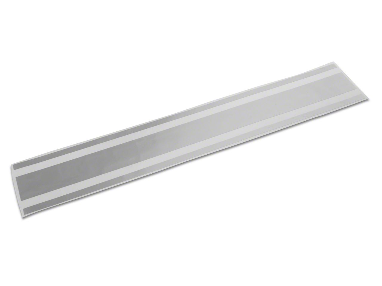 SEC10 Camaro Universal Hood Stripes; Silver 430325
