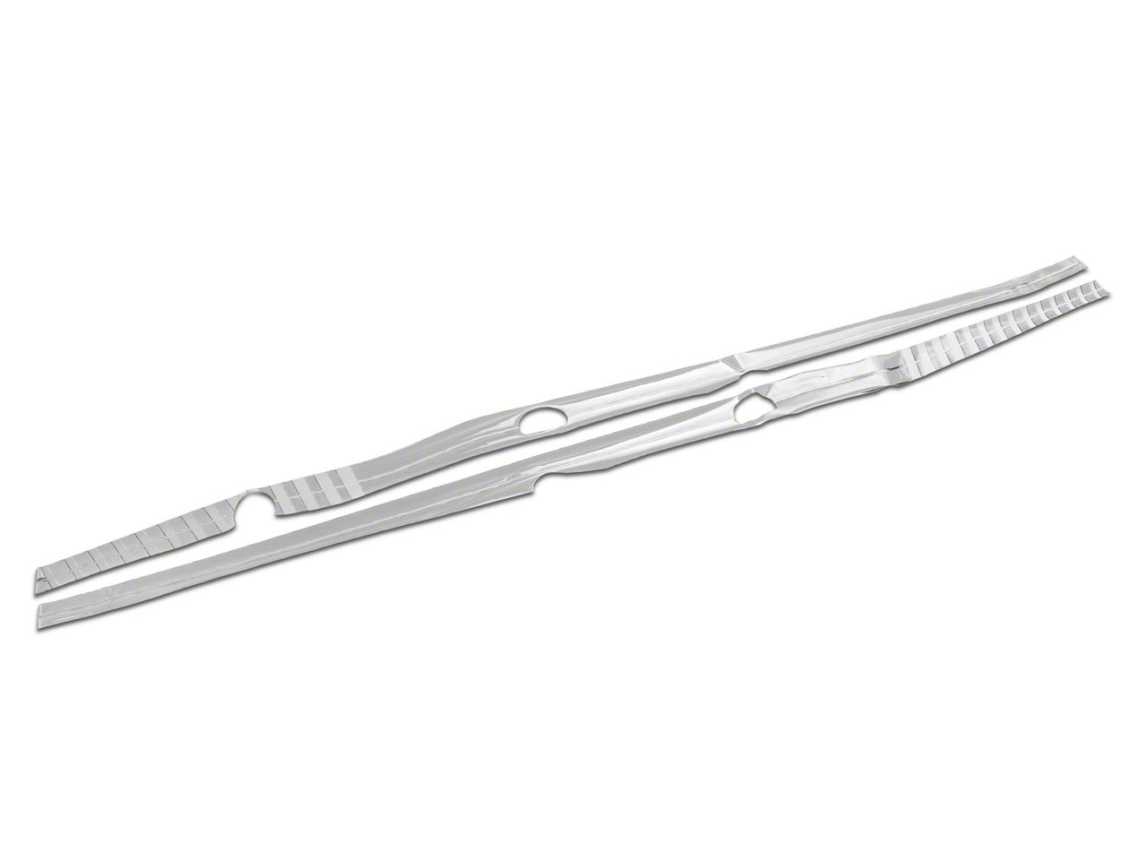SEC10 Challenger Upperbelt Line Stripes with Dashed; Silver