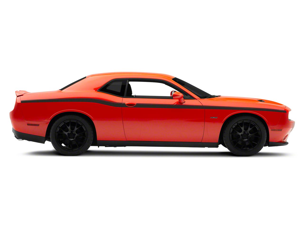 SEC10 Challenger Upperbelt Line Stripes; Matte Black CH21207 (08