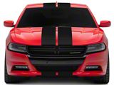 SEC10 Full Length Stripes; Matte Black; 10-Inch (06-23 Charger)