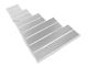 SEC10 Full Length Stripes; Silver; 10-Inch (06-23 Charger)