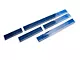 SEC10 Narrow Pin Stripe Full Length Stripes; Blue (06-23 Charger)