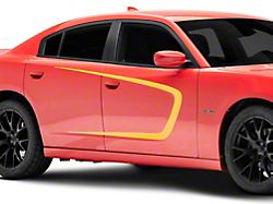 SEC10 Side Graphic; Yellow (11-23 Charger)