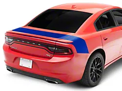 SEC10 Tail Graphic; Blue (11-23 Charger)