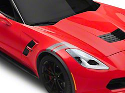 SEC10 Hash Marks; Silver (14-19 Corvette C7)