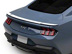 SEC10 Factory Blade Rear Spoiler Accent Decal; White (15-25 Mustang Fastback)