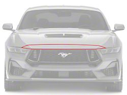 SEC10 Front Bumper Paint Protection Film; Upper (24-26 Mustang)