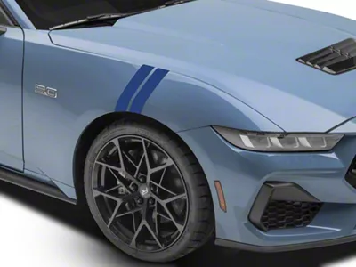 SEC10 Hash Marks; Blue (24-25 Mustang)