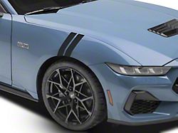 SEC10 Hash Marks; Gloss Black (24-26 Mustang)