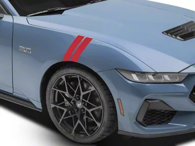 SEC10 Hash Marks; Red (24-25 Mustang)
