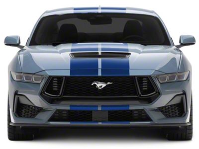 SEC10 Lemans Stripes; Blue; 10-Inch (2024 Mustang)