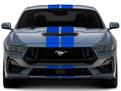 SEC10 Lemans Stripes; Blue; 8-Inch (24-25 Mustang)