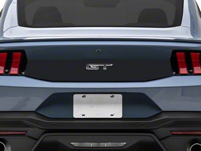 SEC10 Lower Decklid Panel Decal; Matte Black (24-25 Mustang)
