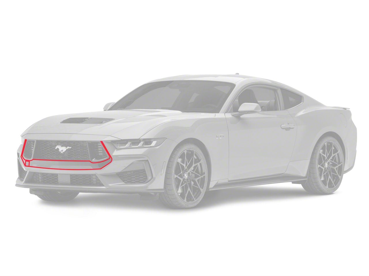 RT-TCZ フロントシート消火器ブラケット Ford Mustang 2015-2025用 