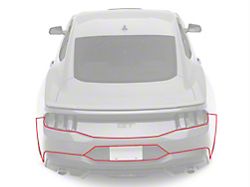 SEC10 Rear Bumper Paint Protection Film (24-26 Mustang)