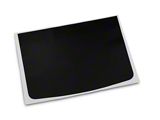 SEC10 Rear Decklid Accent Decal; Gloss Black (24-26 Mustang)