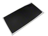 SEC10 Roof Panel Decal without Roof Antenna Cutout; Gloss Black (24-25 Mustang Fastback)
