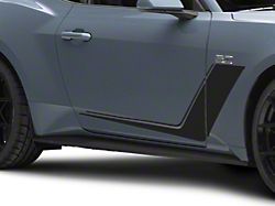 SEC10 Side Stripes wih Pin Stripe; Gloss Black (24-25 Mustang)