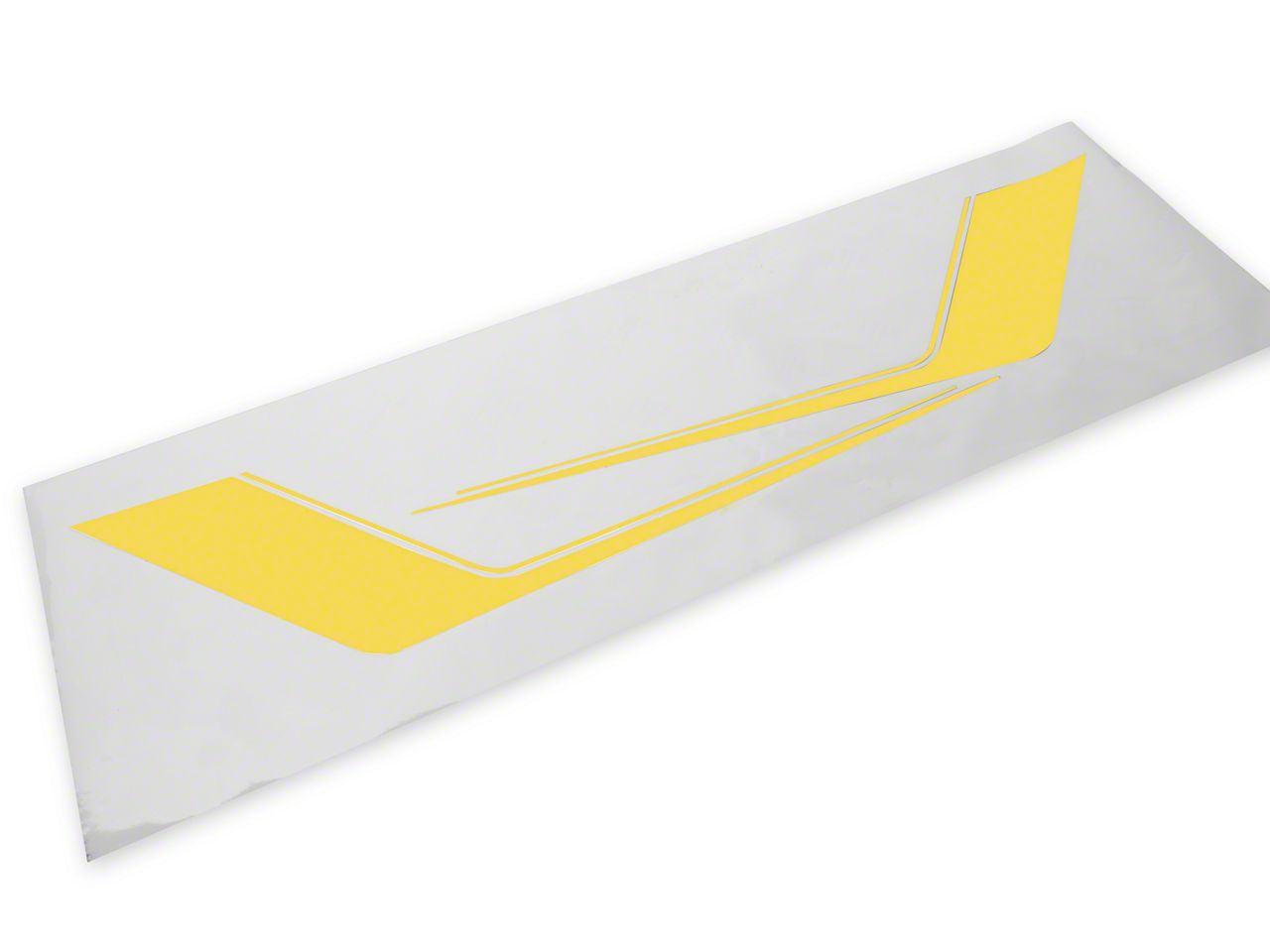SEC10 Mustang Side Stripes wih Pin Stripe; Yellow 440575 (24-26