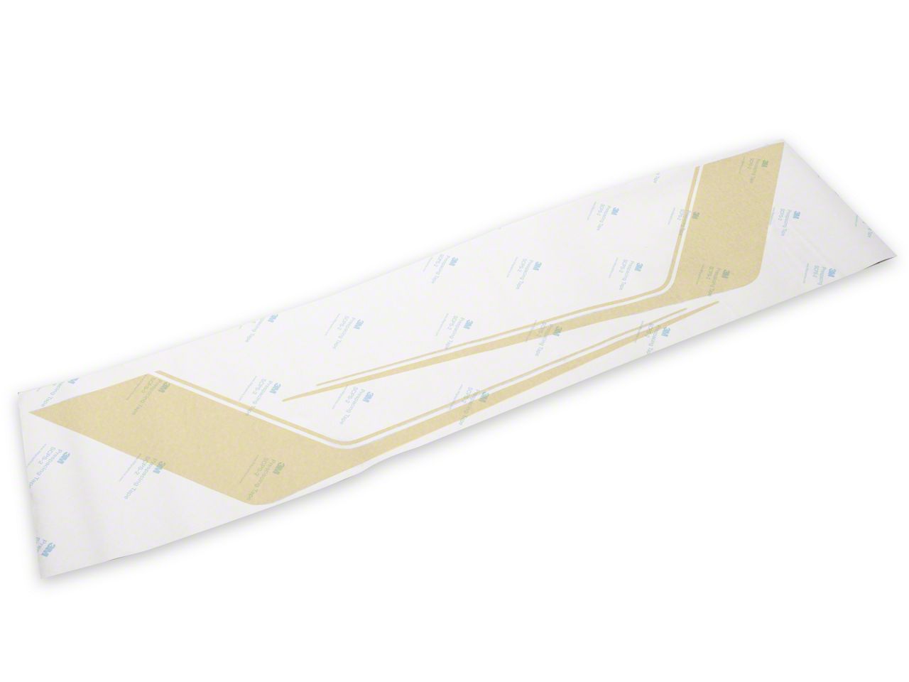 SEC10 Mustang Side Stripes wih Pin Stripe; Yellow 440575 (24-26