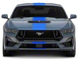 SEC10 Pin Striped Full Length Stripes; Blue (24-26 Mustang)