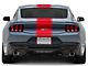SEC10 Pin Striped Full Length Stripes; Red (2024 Mustang)
