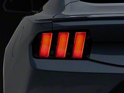 SEC10 Tail Light Tint; Smoked (24-25 Mustang)