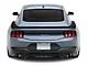 SEC10 Upper Rear Surround Decal; Gloss Black (2024 Mustang)