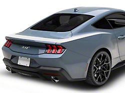SEC10 Upper Rear Surround Decal; White (24-25 Mustang)