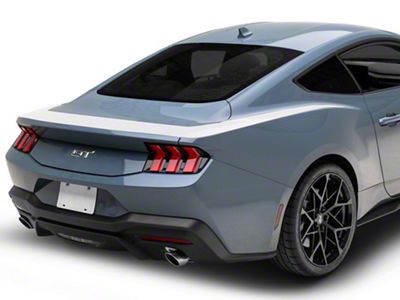 SEC10 Upper Rear Surround Decal; White (24-25 Mustang)