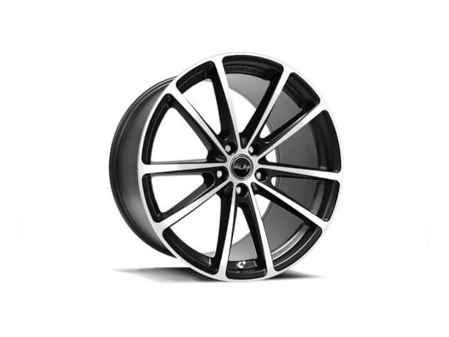 Carroll Shelby Wheels CS10 Gloss Black Machined Wheel; 20x9.5 (05-09 Mustang)