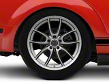 Carroll Shelby Wheels CS5 Gunmetal Wheel; Rear Only; 19x11; 50mm Offset (05-09 Mustang)