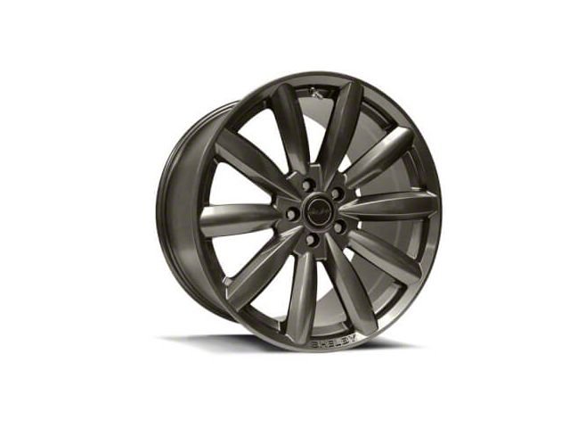 Carroll Shelby Wheels CS80 Gunmetal Wheel; Rear Only; 20x11 (05-09 Mustang)