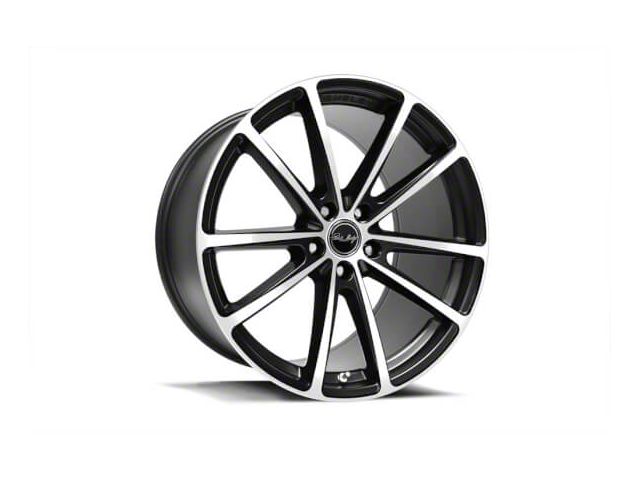 Carroll Shelby Wheels CS10 Gloss Black Machined Wheel; 20x9.5 (10-14 Mustang)