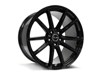 Carroll Shelby Wheels CS10 Gloss Black Wheel; Rear Only; 20x11; 50mm Offset (10-14 Mustang)