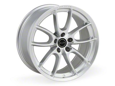 Carroll Shelby Wheels CS5 Chrome Powder Wheel; Rear Only; 19x11; 50mm Offset (10-14 Mustang)