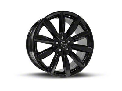 Carroll Shelby Wheels CS80 Gloss Black Wheel; Rear Only; 20x11 (10-14 Mustang)