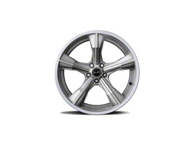 Carroll Shelby Wheels CS11 Chrome Powder Wheel; Front Only; 20x9.5 (10-14 Mustang)