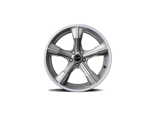 Carroll Shelby Wheels CS11 Chrome Powder Wheel; Front Only; 20x9.5 (10-14 Mustang)