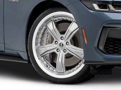 Shelby Razor Gunmetal Wheel; 20x9 (2024 Mustang)