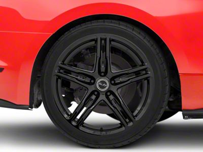 Carroll Shelby Wheels CS14 Gloss Black Wheel; Rear Only; 20x11 (15-23 Mustang GT, EcoBoost, V6)