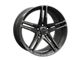 Carroll Shelby Wheels CS14 Gunmetal Wheel; Rear Only; 20x11 (15-23 Mustang GT, EcoBoost, V6)