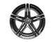 Carroll Shelby Wheels CS14 Gunmetal Wheel; Rear Only; 20x11 (15-23 Mustang GT, EcoBoost, V6)