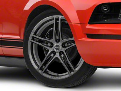 Carroll Shelby Wheels CS14 Gunmetal Wheel; 20x9.5; 40mm Offset (05-09 Mustang)