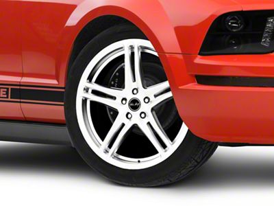 Carroll Shelby Wheels CS14 Hyper Silver Wheel; 20x9.5 (05-09 Mustang)